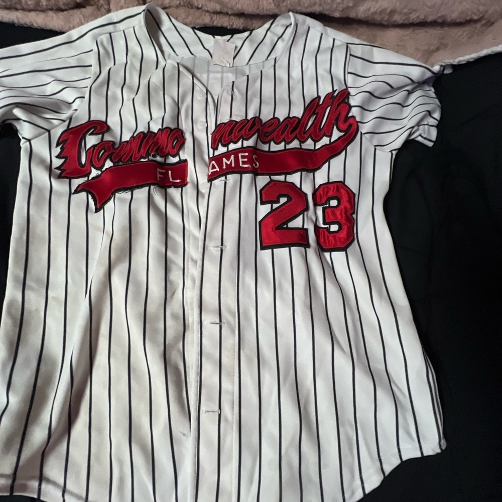 Howe Black and Red Baseball Jersey